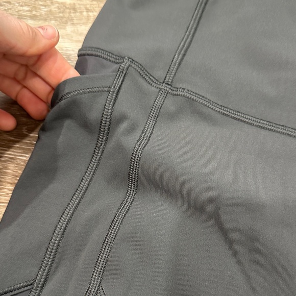 Like New! Lululemon Dark Gray Leggings - Picture 4 of 11